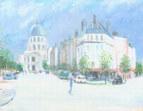 Paris Scene oil painting